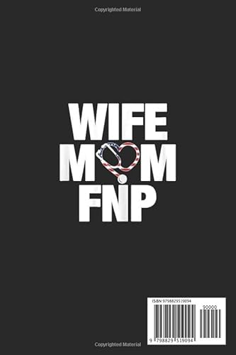 Independently Published Lee, Stanley Womens Fnp Family Nurse Practitioner Wife Mom Funny Nursing Notebook: Cute Lined Journal For Nurses And Medical Workers. Perfect For Nurses Week Gifts 6X9 110 Pages thumb #1