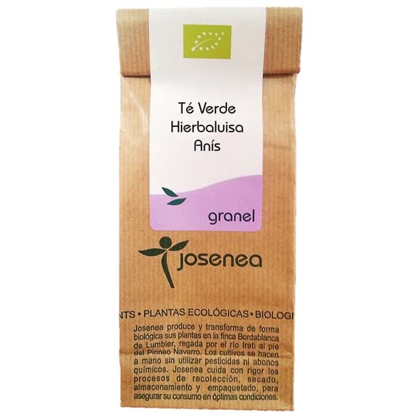 Josenea Te Verde Hierbaluisa Anis Bio Granel 50 Gr 400 G