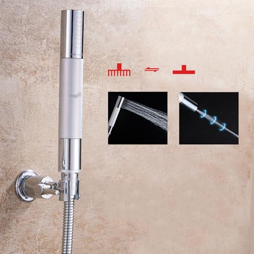 Mitigeur de baignoire mural double mode avec ensemble de robinet de douche