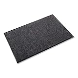 CROWN MATS & MATTING EcoStep Mat Color: Charcoal, Size: 36' x 60'