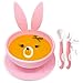Brunoko Vajilla Bebé Set de Plato Ventosa + Cubiertos -Cuenco y Cuchara Silicona Destete -Vajilla Infantil Antideslizante con Succión + Utensilios Infantiles Aprendizaje BLW- Diseñado en España