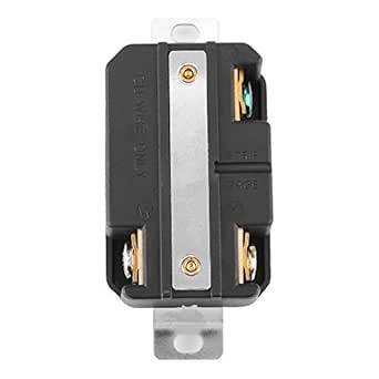 Lock Receptacle, L5 30R Lock Female Wall Outlet Receptacle 30A 125V US ...