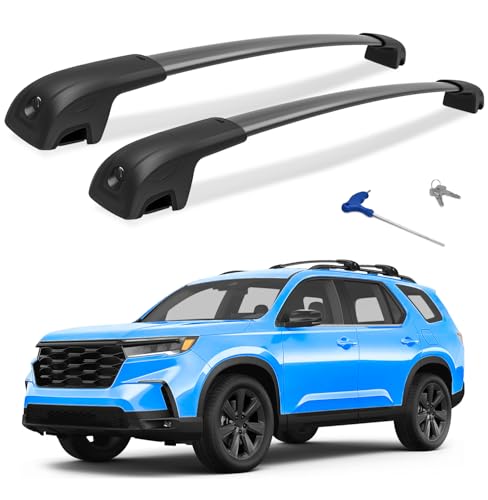 HmmtyRack 300lbs Roof Rack Cross Bars Compatible with Honda Pilot 2023-2026 Sport TrailSport Touring Elite (Not for LX & EX-L), Aluminum Roof Rails Crossbars Rooftop Cargo Carrier Luggage Rails