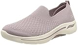 zapatillas para mujeres 2019 Ajuste de arco Skechers GO WALK ARCH FIT DELORA, Zapatillas para Mujer, Mauve Textile/Trim, 38 EU