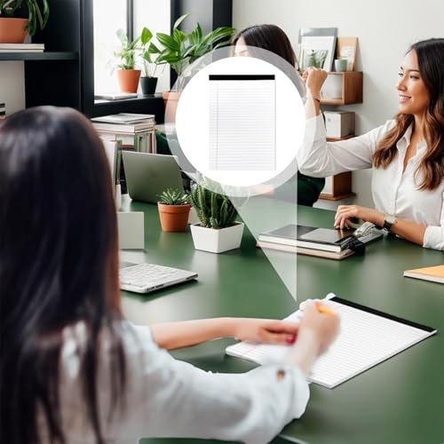 Bloc-notes 8,5 pouces blanc à feuilles détachables pour la maison