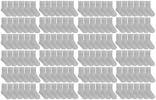 Yacht & Smith Children & Kids Wholesale Bulk Sports Crew, Athletic Case Pack Socks, by SOCKS'NBULK