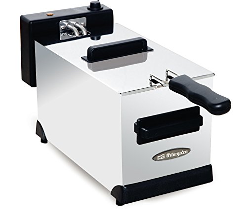 Orbegozo - Freidora Fdr31, 2000W, 3L, Inox, Toque Frio