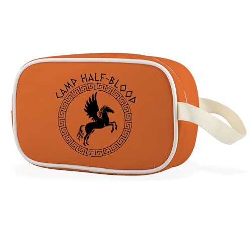 Percy Make-up-Tasche, Halbblut, griechische Mythologie, Geschenk, Camp, Halbblut, lange Insel, transparent, Make-up-Tasche, Buchgeschenk, Camp Cbag EU, Multifunktional:
