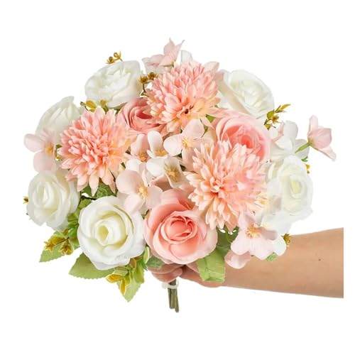 Flores artificiales para bodas al aire libre y decoracion de terrazas 6