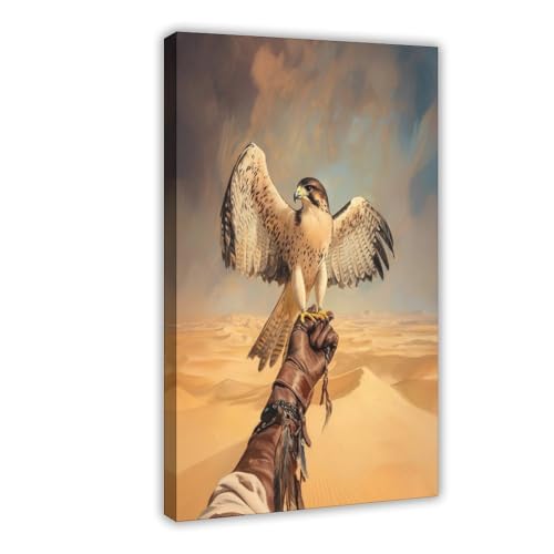 Poster sur toile Majestic Falcon decoration murale moderne pour bureau