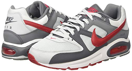 Nike Herren AIR MAX Command Laufschuhe, Grau (Pure Platinum/Gym Red/Dk Grey/Cool Grey/White 049), 42 1/2 EU - Image 8