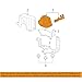 Accelerator Pedal Position Sensor,Car Accelerator Pedal Sensor Assembly Compatible with CRV Ridgeline MDX TL TSX,OEM 37971 RDJ A01