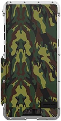 Armor King Outdoor Dropproof Shockproof Flip Cover Samsung Galaxy Note 8 Stainless Steel Heavy Duty Clamshell (Camo Green)