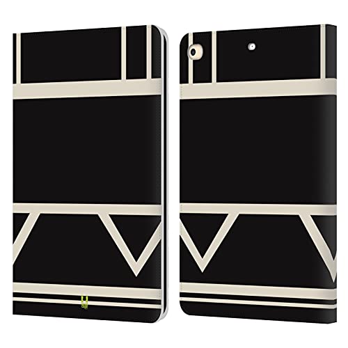 Head Case Designs Sensual Bloqueo de Color Carcasa de Cuero Tipo Libro Compatible con Apple iPad 9.7...