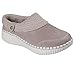Skechers Women's Wilshire BLVD-Cloudy Skies Mule, Taupe, 7