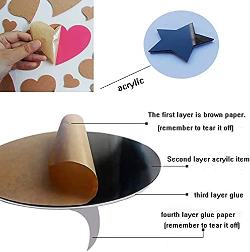 Doeean Family Wall Decor Letter Signs Acrylic Mirror Wall Stickers Wall Decorations For Living Room Bedroom Home Decor Wall Decals (Silver, 61 X 23) #TOP2