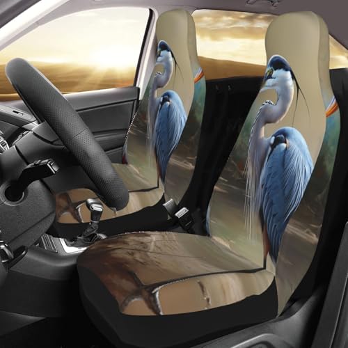 Housses de siège avant respirantes Heron pour trajets en SUV et camionnette