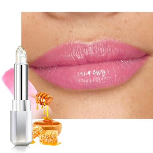 Image of evpct Gilter Pink Magic Ph Color Changing Lip Balm Lipstick, 24 Hours, 01#