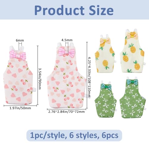 SUPERFINDINGS 6Stk Vogelwindeln Wiederverwendbare Papageienwindeln Mit Waschbarer Wasserdichter Niedlicher Urin Kostüm Fluganzug Grün Pink Gelb Für Nymphensittiche Kleine Ziervögel(S M)