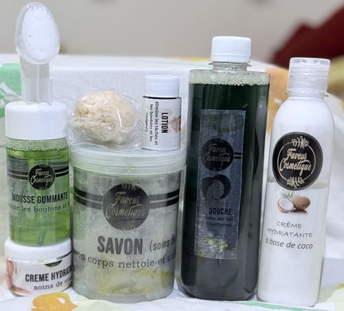 Kit de soins corps à la noix de coco pour un rituel spa à la maison