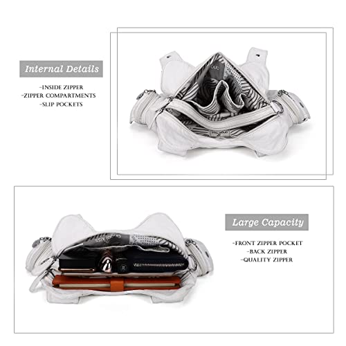 Image of Angel Kiss Purses for Women Soft PU Leather Large Hobo Bags for Women Shoulder Bag | Soft