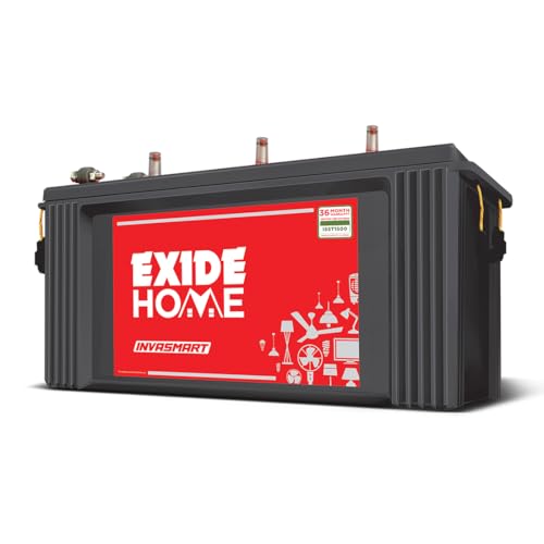 EXIDE INVASMART ISST1500 150Ah 12V Short Tubular Inverter Battery...