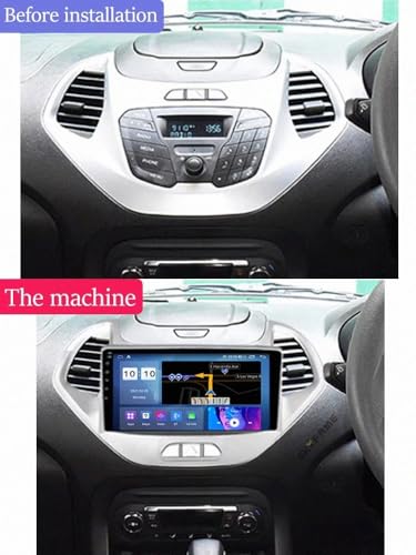 Audio estéreo 2 DIN Ford Figo 2016-2020 con pantalla multimedia de 32G ROM 2