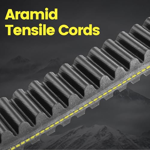Heavy-Duty Drive Belt for Can Am Maverick X3 and Defender, 422280652 Performance CVT Belt | Aramid Tensile Cords | EPDM Rubber | Flexweave Overcord by Tecreddy - Image 2