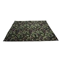 Nikou Camping Tarp, Camouflage wasserdichte Camping Zelt Shelter Tent Tarp Bewegliche Leichte Regenschutz Matte für Outdoor Picknick Camping (Größe : 2 x 2M)