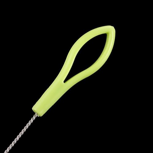 Miniatura 4 de Cepillo limpiador de pajitas de metal, 20 unidades, cepillo de limpieza largo de acero inoxidable con cerdas de nailon para limpiar botellas de