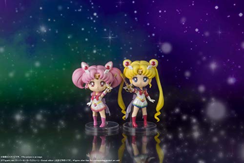 Image of TAMASHII NATIONS - Pretty Guardian Sailor Moon Eternal - Super Sailor Chibi Moon -Eternal Edition, Bandai Spirits Figuarts mini Action Figure