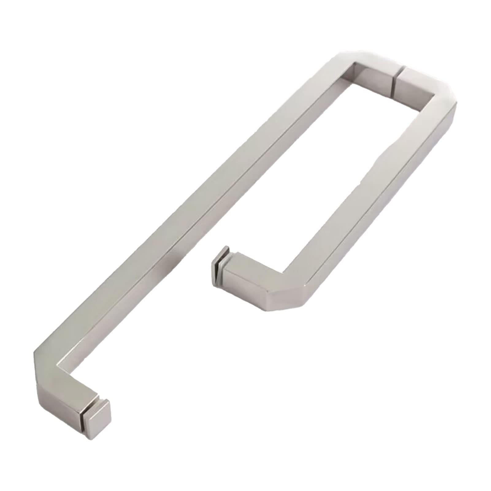 Tirador de Puerta de Acero Inoxidable, pomos para Puertas de Ducha, Manilla para Puertas de Cristal, manillas Sencillas para Puertas correderas, Palanca para Puertas de Cristal de baño, Colo