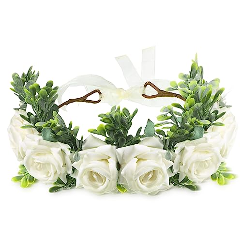 Collier de fleurs pour chien Honoson couronne confortable taille L