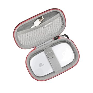 RLSOCO Capa para Apple Magic Mouse 2 e para Microsoft Modern Mobile Mouse(Somente bolsas)