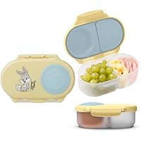 b.box Mini fiambrera para niños con compartimentos Looney Tunes
