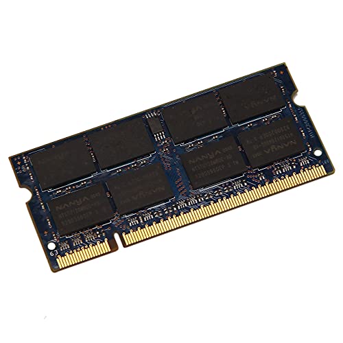 Yuuinnter Memoria RAM para Computadora PortáTil DDR2 de 2GB 800Mhz PC2 6400 1.8V 2RX8 200 SODIMM para Computadora PortáTil AMD Memoria