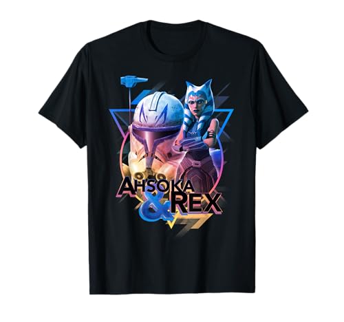 T-shirt Star Wars Ahsoka & Rex idéal pour vos sorties geek et conventions