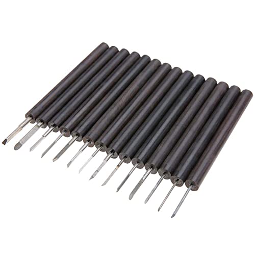Amazon.co.jp: 14本セット 彫刻刀 極細 精密 彫刻刀 収納ケース付き