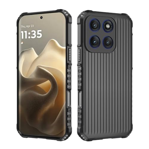 Coque antichoc Motorola Edge 50 Fusion silicone rigide avec lignes de protection