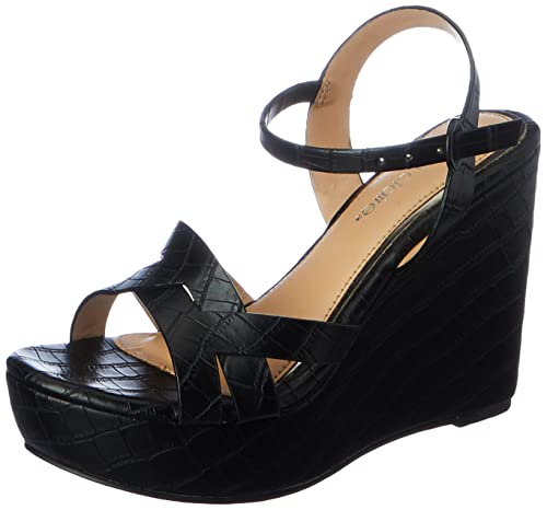Marie Claire Womens KLORA SANDAL Black Sandals - 6 UK (7616062) (B09WDLZ3JT) Amazon Price History, Amazon Price Tracker