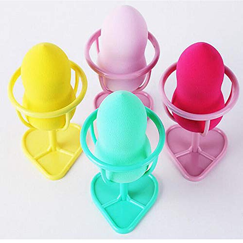 Beauty Makeup Blender Foundation Sponge Set - Original Soft Latex Egg Beauty Eggs Gourd Puff Makeup Ball Sponge Makeup Egg Storage Rack Set 1 pack