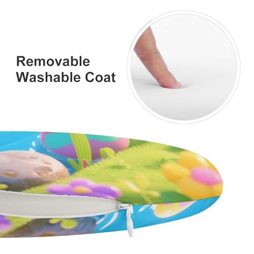 Cojín de asiento con viscoelástica para sofá cama y sillas de terraza exterior 4