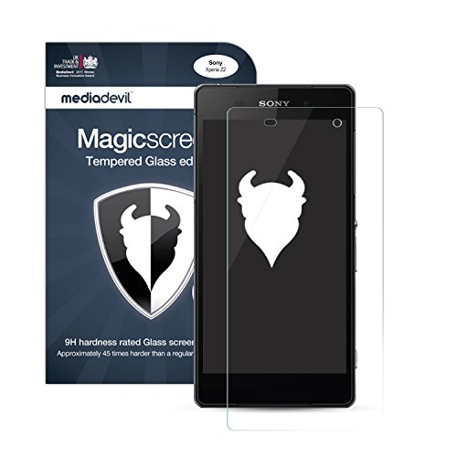 MediaDevil Screen Protector for Sony Xperia Z2   Tempered Glass Clear Edition (1 Pack)