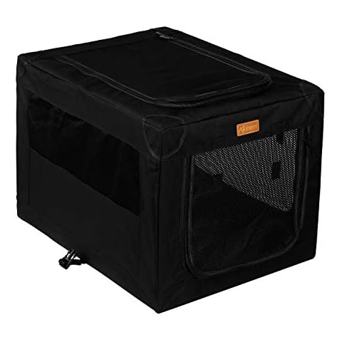 Akinerri Folding Soft Dog Pet Crate Kennel,Soft Collapsible Dog Crate and Kennel with Leak Proof Bottom for Indoor or Travel Use Cover