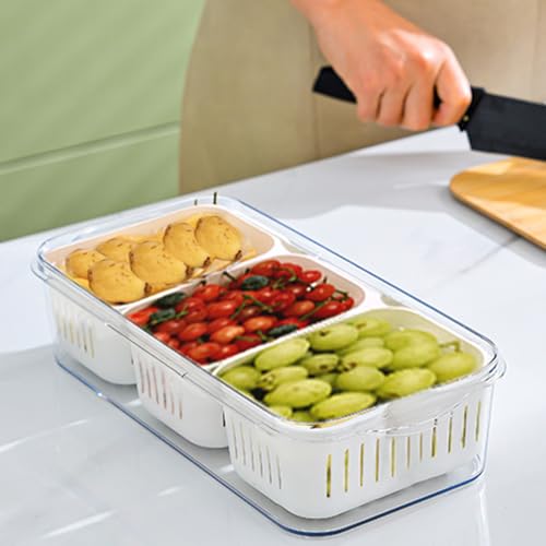 Boîte de rangement snacks pour réfrigérateur afin de stopper le gaspillage
