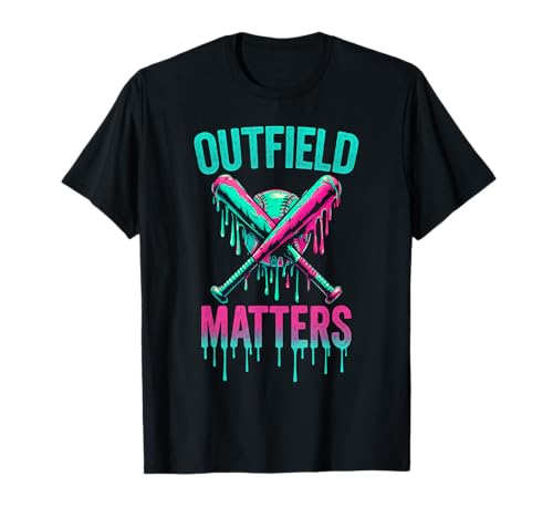 Baseball Outfield Matters T-Shirt for Outfielders
