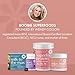 Boobie Bar Superfood Lactation Bar Variety Pack, Lactation Snacks for Breastfeeding Moms to Increase Milk Supply, Fenugreek-Free, Gluten-Free, Dairy-Free, Vegan (18 Bars, 3 Flavors)