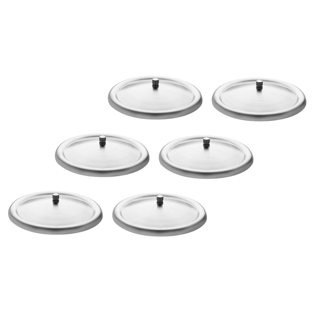 Tapa de vaso de café inoxidable PRETYZOOM para evitar suciedad en tazas 12 uds