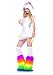 Leg Avenue Women's Fleece Unicorn Hood with Star Ties