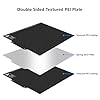 Upgraded Kobra 2 PEI Build Plate, 3D Printer Double Sided Black Textured PEI Platform for Anycubic Kobra 2 Neo/Kobra 2 Pro/Kobra Neo/Kobra/Kobra Go 230x230mm #1